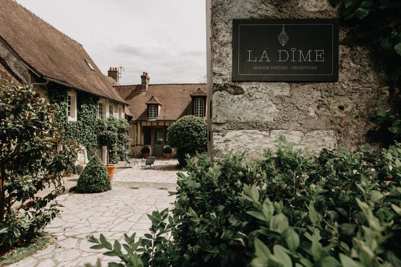 La Dime De Giverny - Chambres D'Hotes Экстерьер фото