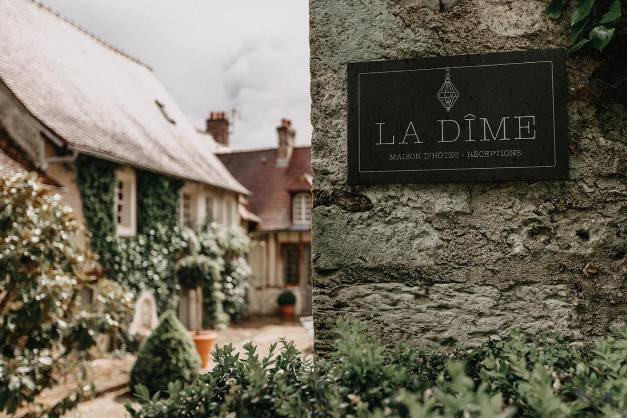 La Dime De Giverny - Chambres D'Hotes Экстерьер фото